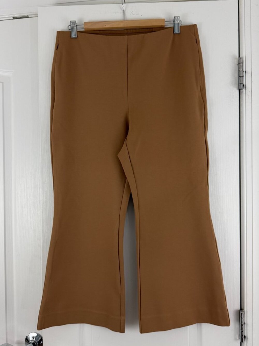 Chicos Wide-leg Tan Pants Size 2R/12 3165